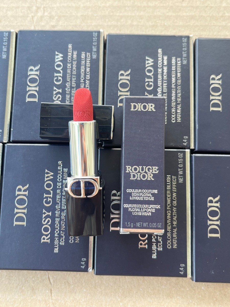 มีกล่อง - Dior Rouge Lipstick 1.5g. #772 Classic Rosewood
