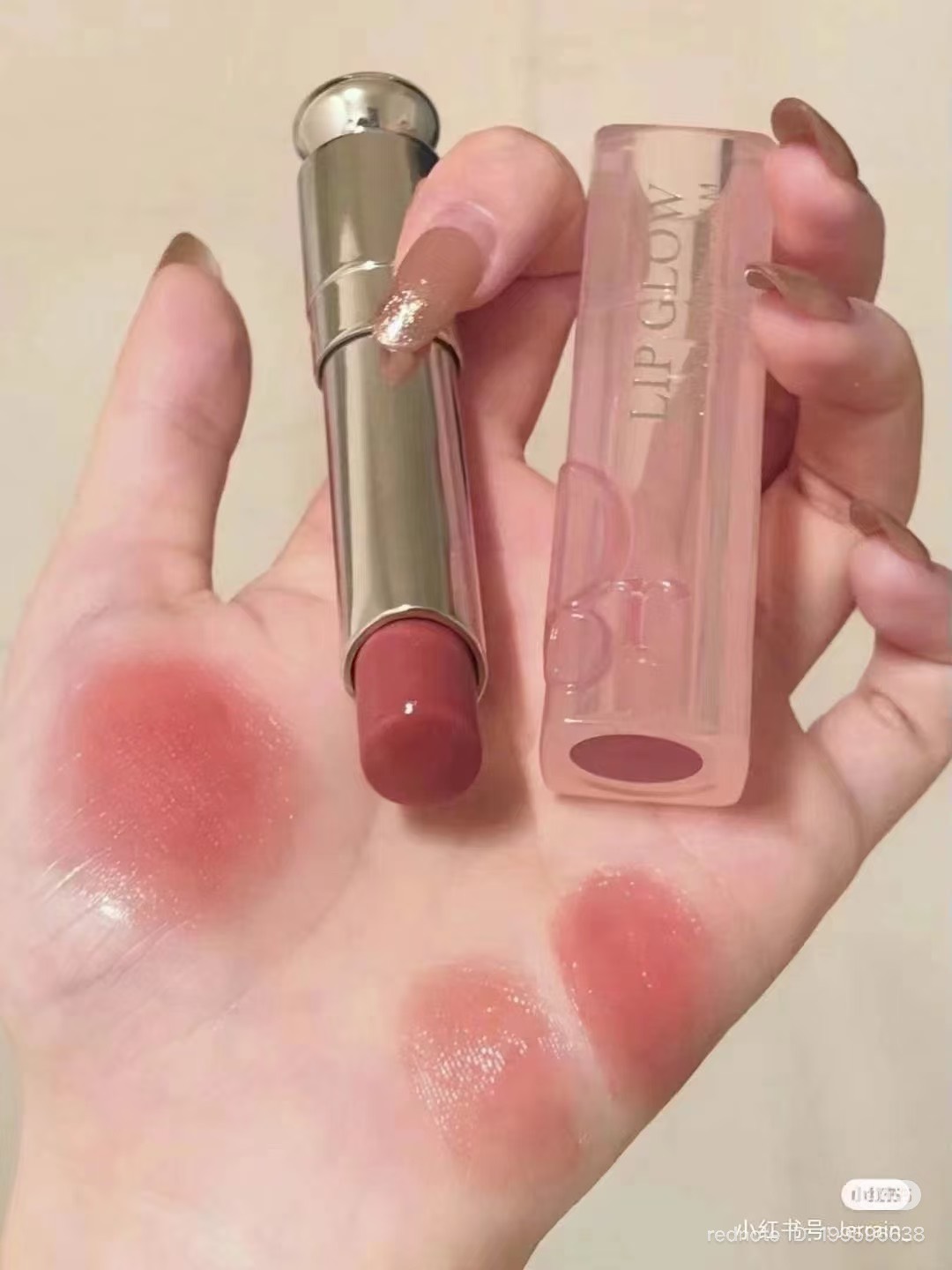 มีกล่อง - Dior Addict Lip Glow 3.5g. #012 Rosewood (เคาเตอร์ 1,700฿)