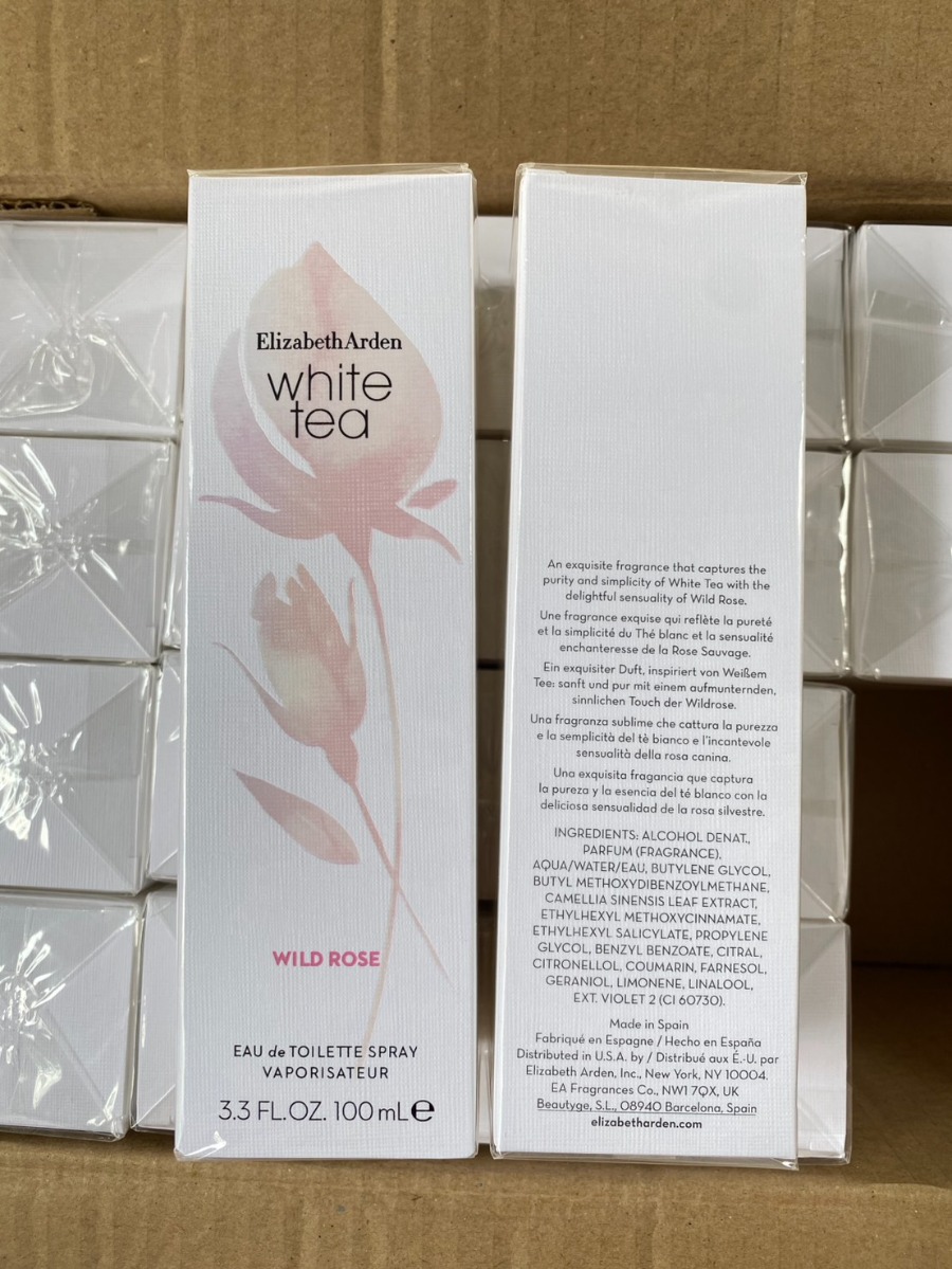 ชมพู Elizabeth Arden White Tea Wide Rose EDT 100ml.
