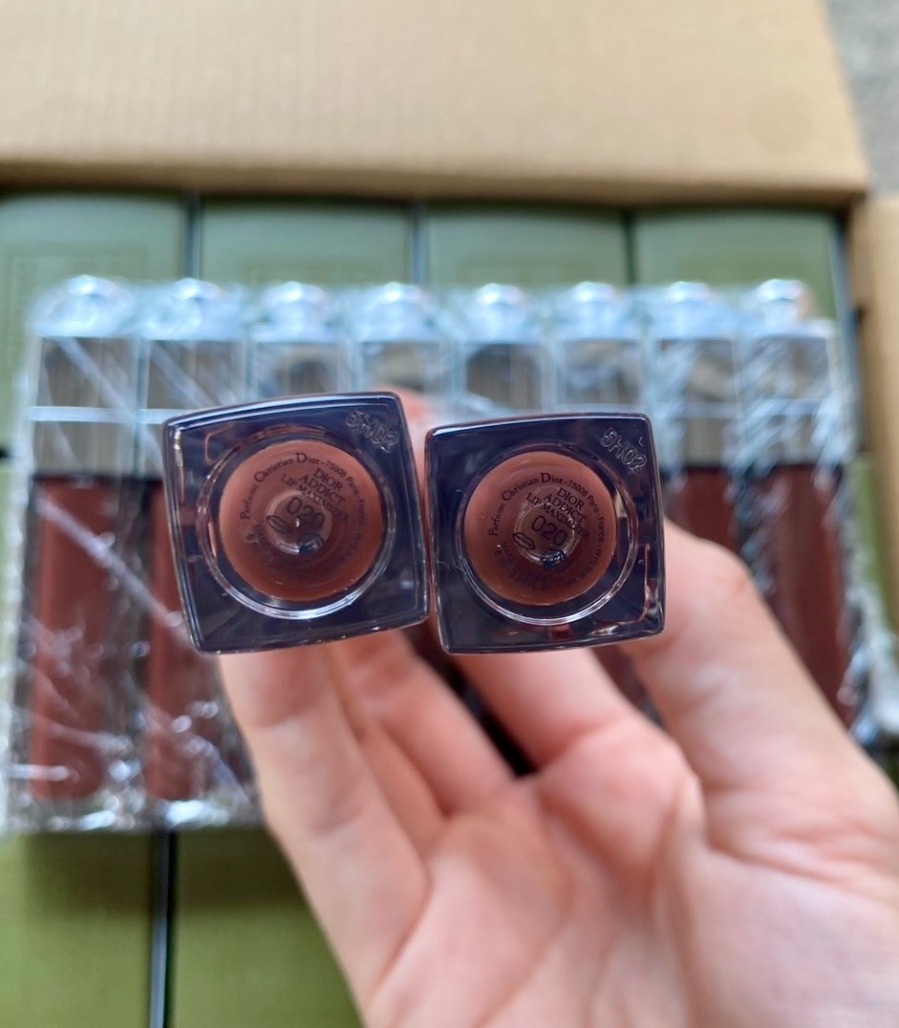 NoBoxไม่มีกล่อง -  Christian Dior Lip Maximizer 6ml. #020 Brown (เคาเตอร์ 1,600฿)