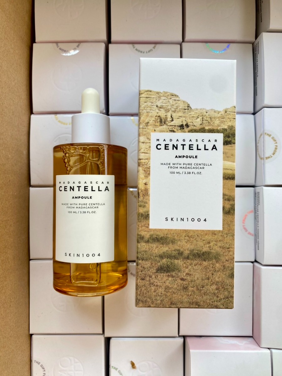 เซรั่มเหลือง SKIN1004 Madagascar Centella Ampoule 100ml.