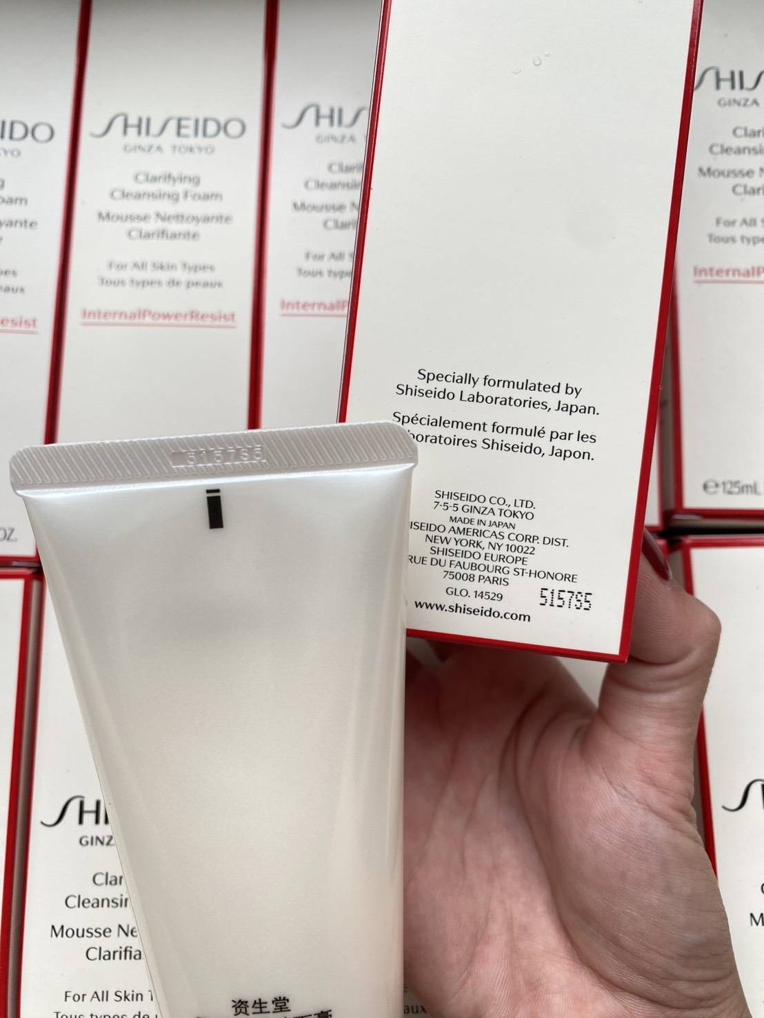 Shiseido Clarifying Cleansing Foam 125ml. (เคาเตอร์ 1,500฿)