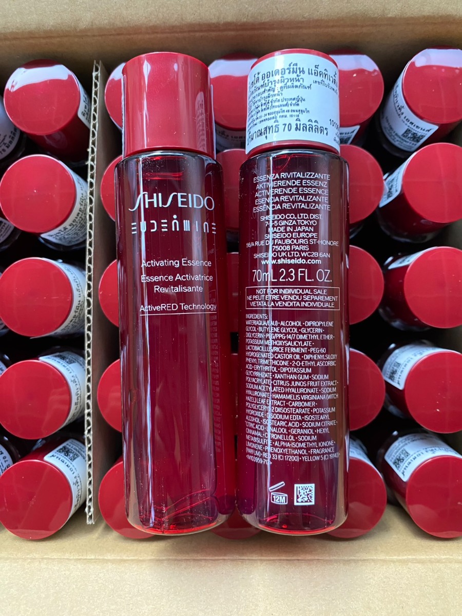 ขวดแดง สคบ. Shiseido Eudermine Activating Essence Activate your self-restoring Power 70ml.