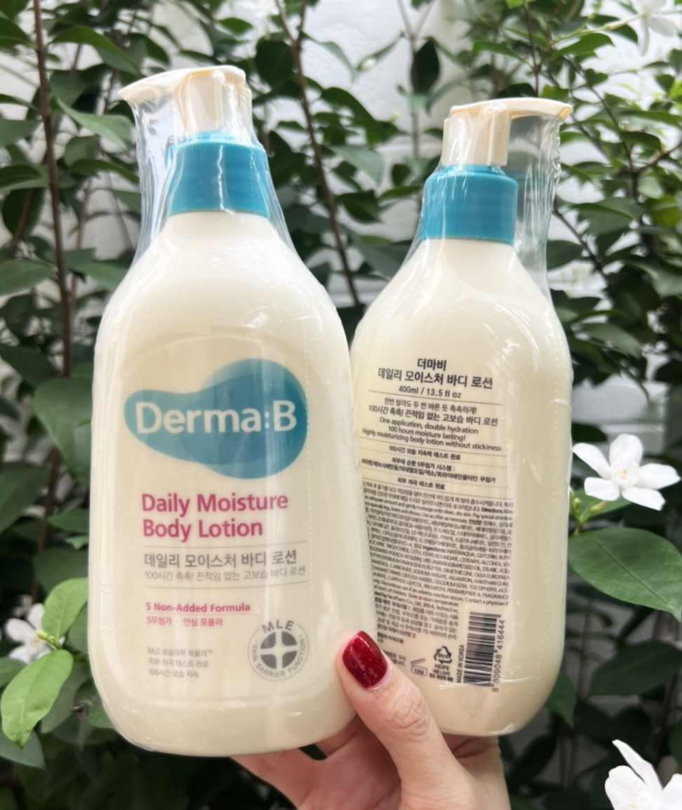 Derma:B Daily Moisture Body Lotion 400ml.