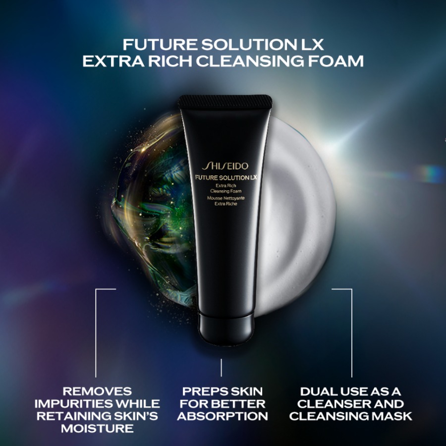 โฟม Shiseido Future Solution LX Extra Rich Cleansing Foam 50ml.