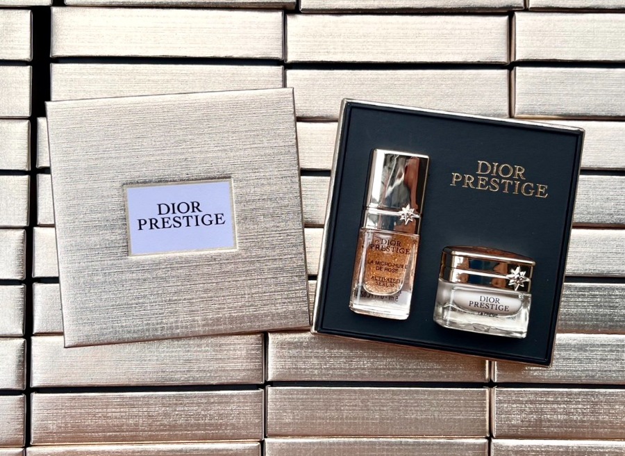 กล่องทอง Dior Prestige Set 2 items