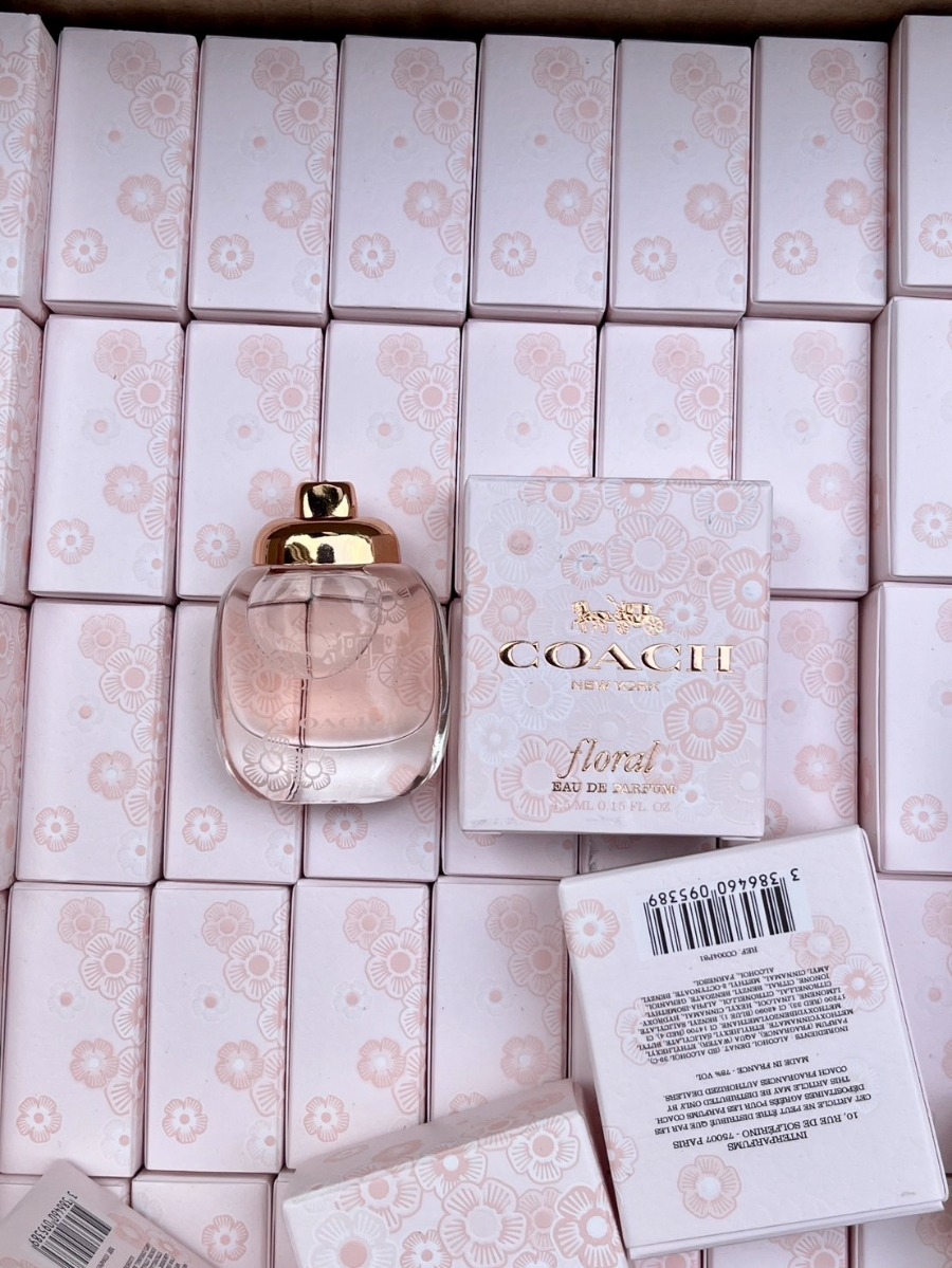 แบบแต้ม Coach Floral Eau De Parfum 4.5ml.