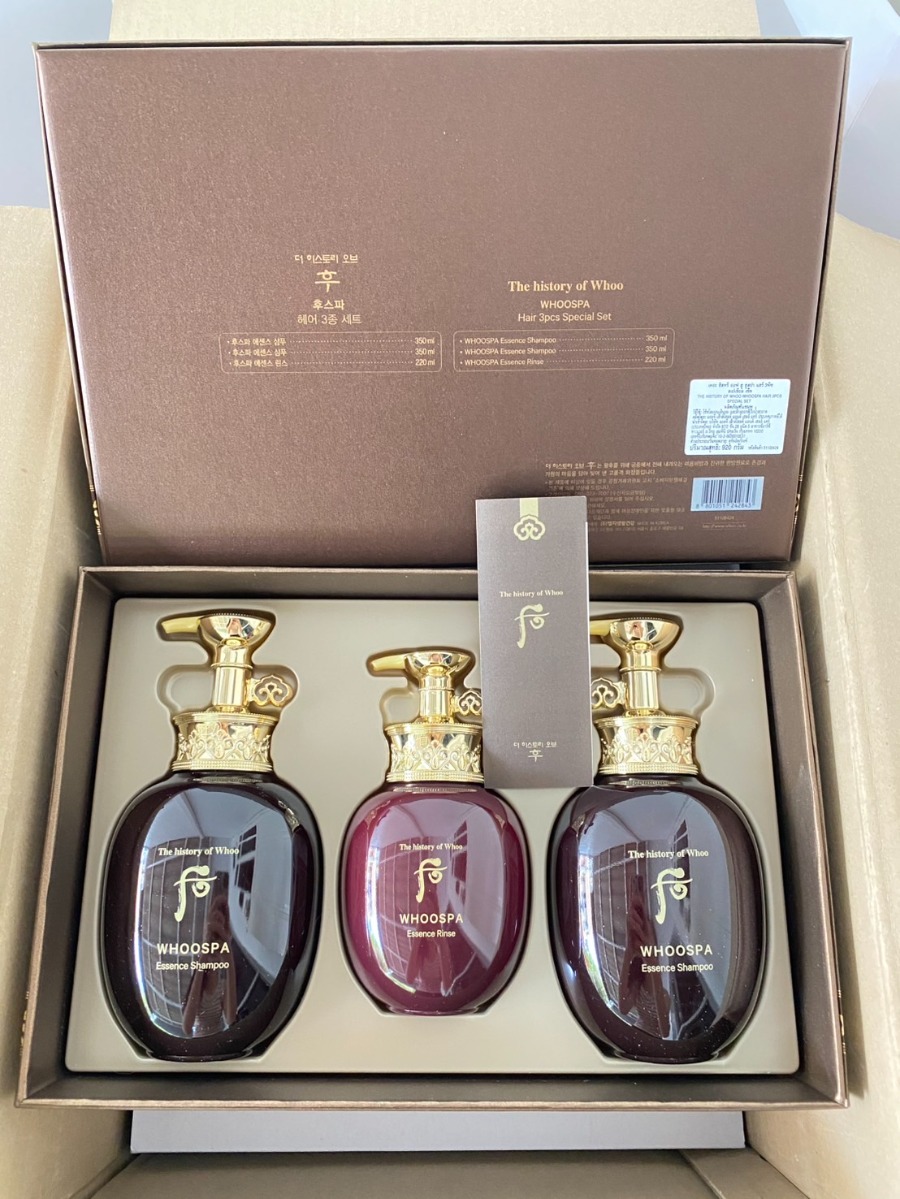The History Of Whoo Whoospa Hair 3pcs Special Set (เคาเตอร์ 2,690฿)
