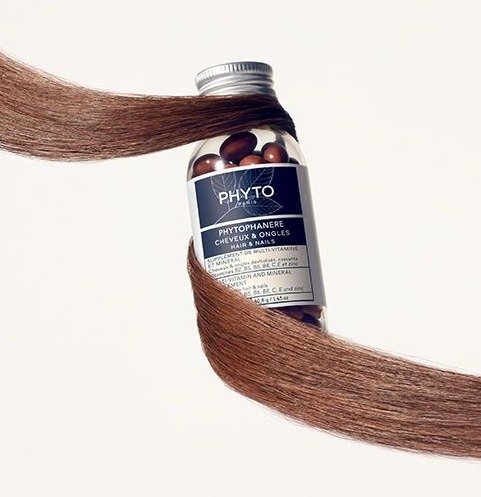 แพ็คเกจใหม่ Phyto Paris Phytophanere 120 Capsules