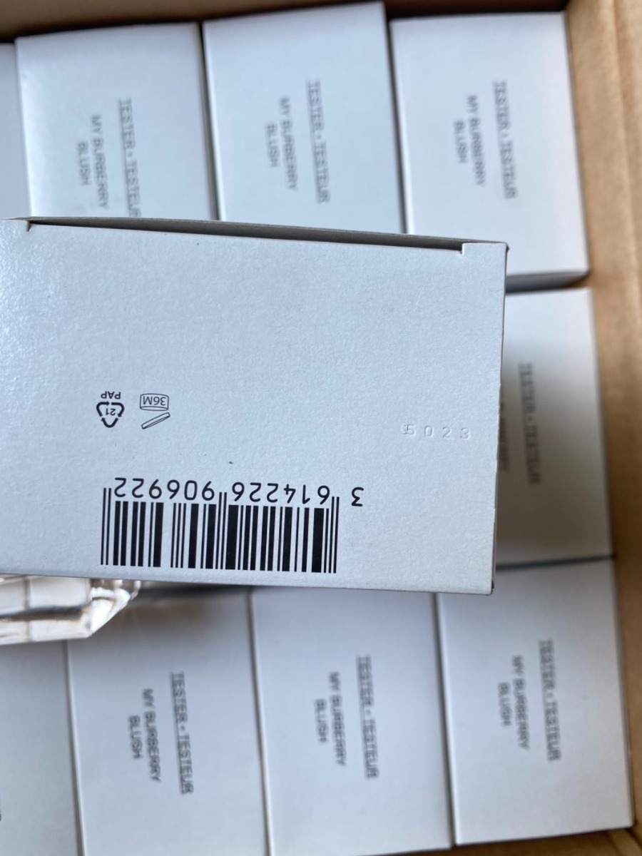 กล่องเทสเตอร์ - Burberry My Burberry Blush Eau De Parfum 90ml. (เคาเตอร์ 6,970฿)