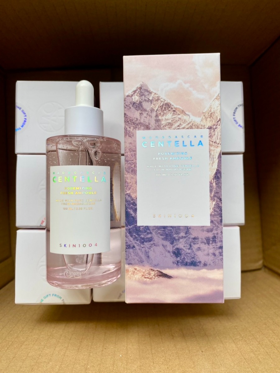 ชมพู SKIN1004 Madagascar Centella Poremizing Fresh Ampoule 100ml.
