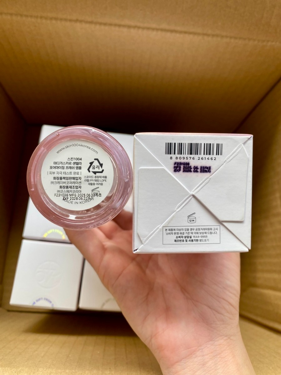 ชมพู SKIN1004 Madagascar Centella Poremizing Fresh Ampoule 100ml.