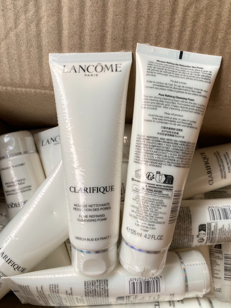 Lancome Clarifique Pore Refining Cleansing Foam 125ml. (เคาเตอร์ 2,350฿)