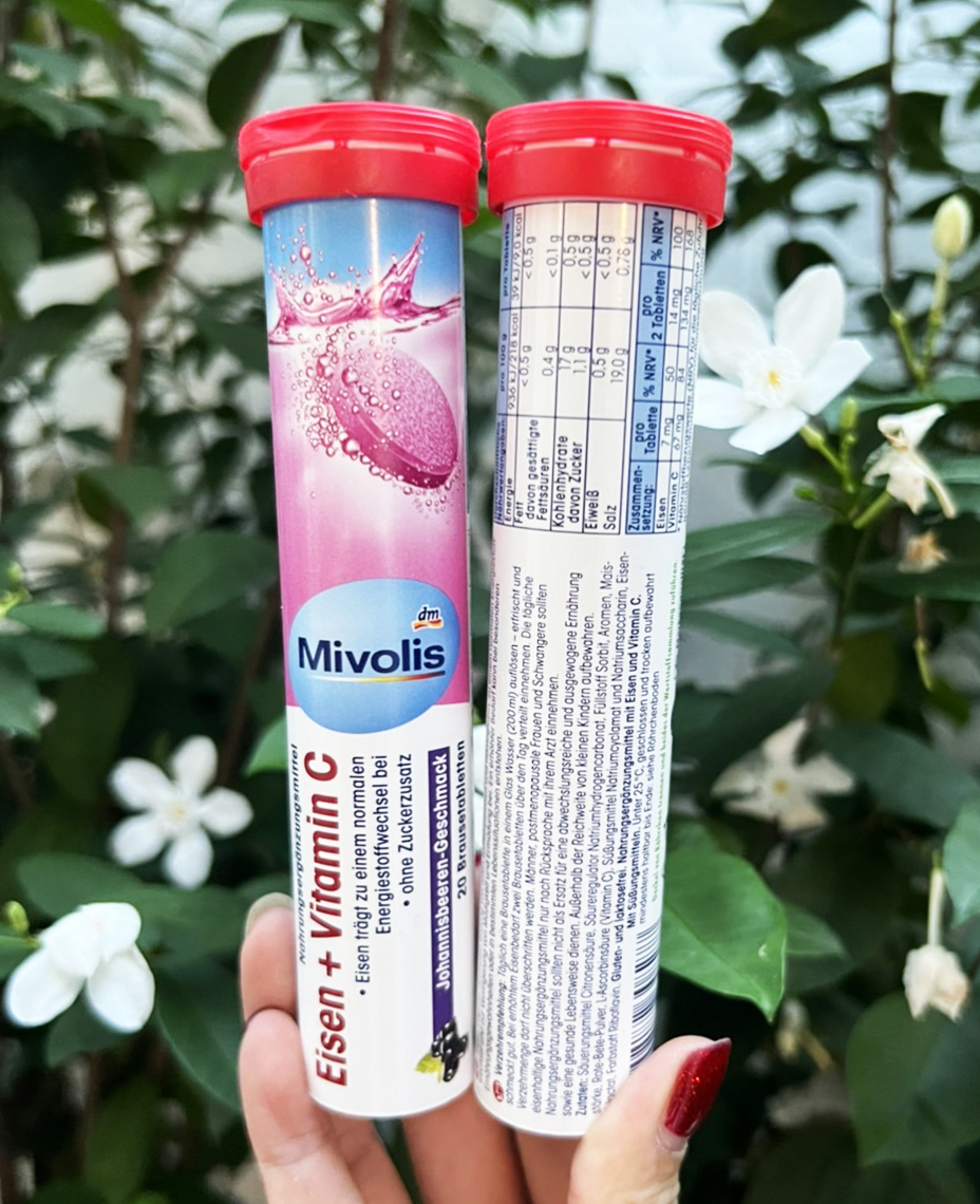 Das gesunde Plus - วิตามินเม็ดฟู่ละลายน้ำ จากประเทศเยอรมัน (1หลอด/บรรจุ20เม็ด)