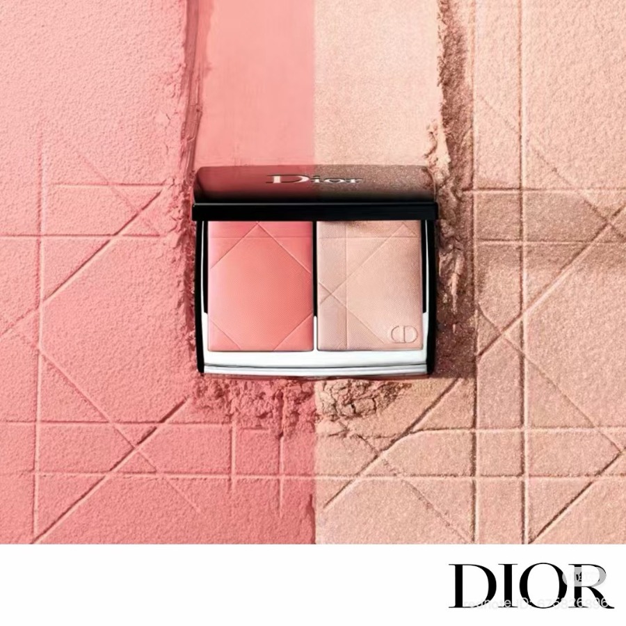 ป้าย/King Dior Rouge Blush Colour & Glow Duo 8g. #257 (เคาเตอร์ 2,400฿)