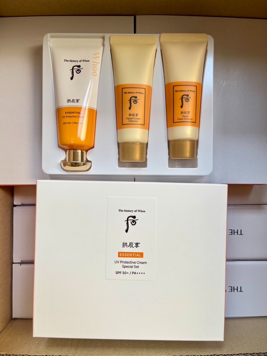 The History of Whoo Gongjinhyang Essential Sun Cream Special Set