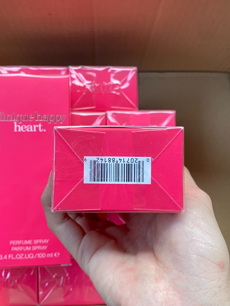 ชมพู Clinique Happy Heart Eau De Parfum 100ml. (เคาเตอร์ 4,200฿)