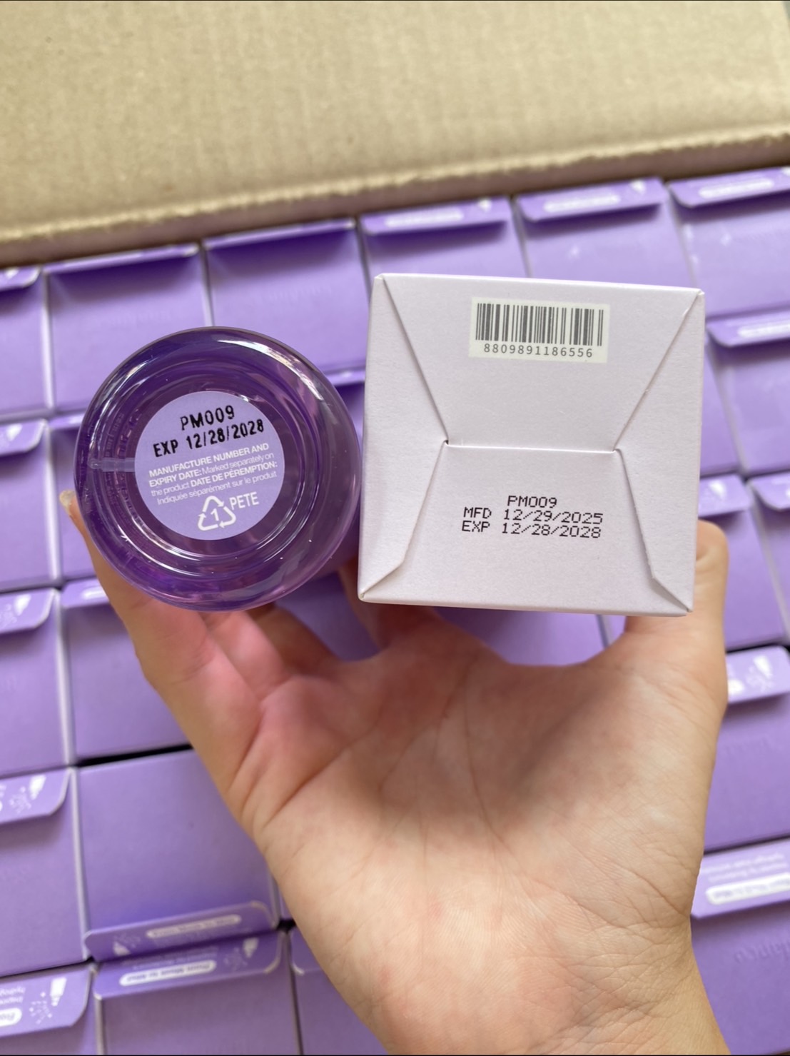 สเปรย์ ม่วง Biodance Caviar PDRN Jelly Serum Mist 50ml.