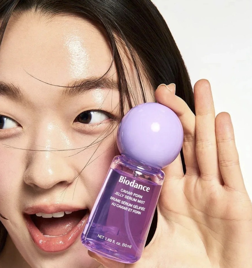 สเปรย์ ม่วง Biodance Caviar PDRN Jelly Serum Mist 50ml.