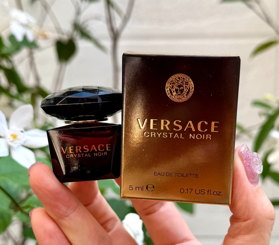 น้ำหอมจิ๋ว แบบแต้ม Versace Crystal Noir EDT 5ml.