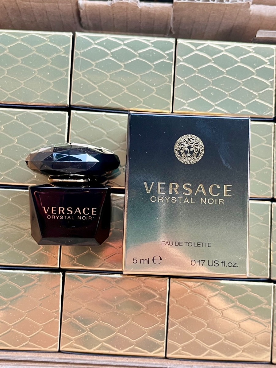 น้ำหอมจิ๋ว แบบแต้ม Versace Crystal Noir EDT 5ml.