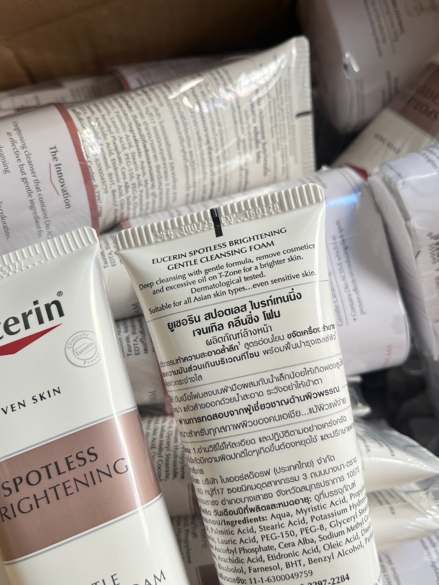 Eucerin Spotless Brightening Gentle Cleansing Foam 150ml.