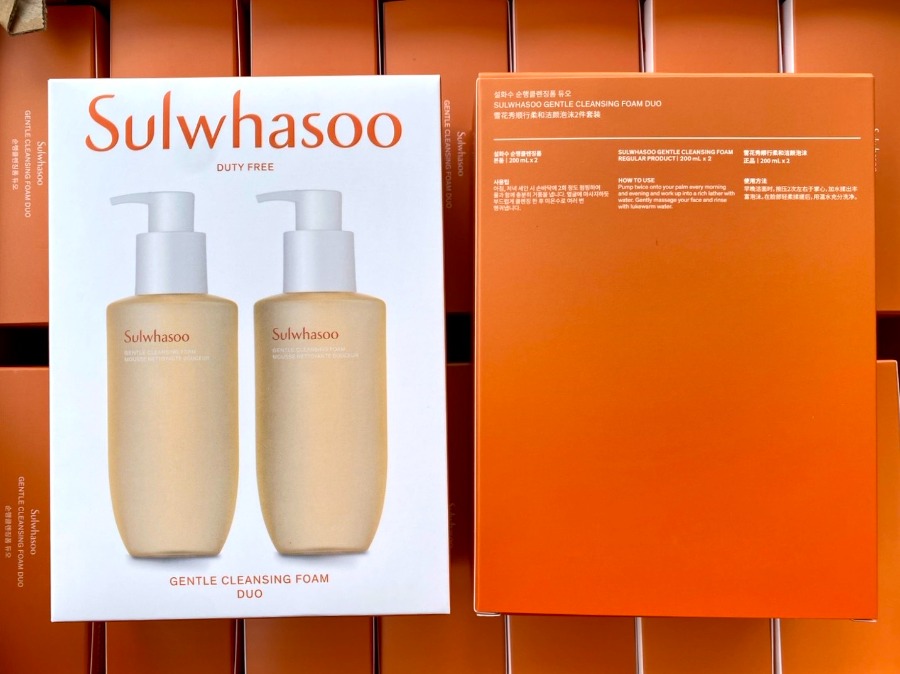 Sulwhasoo Gentle Cleansing Foam 200ml. (เคาเตอร์ 1,350฿)