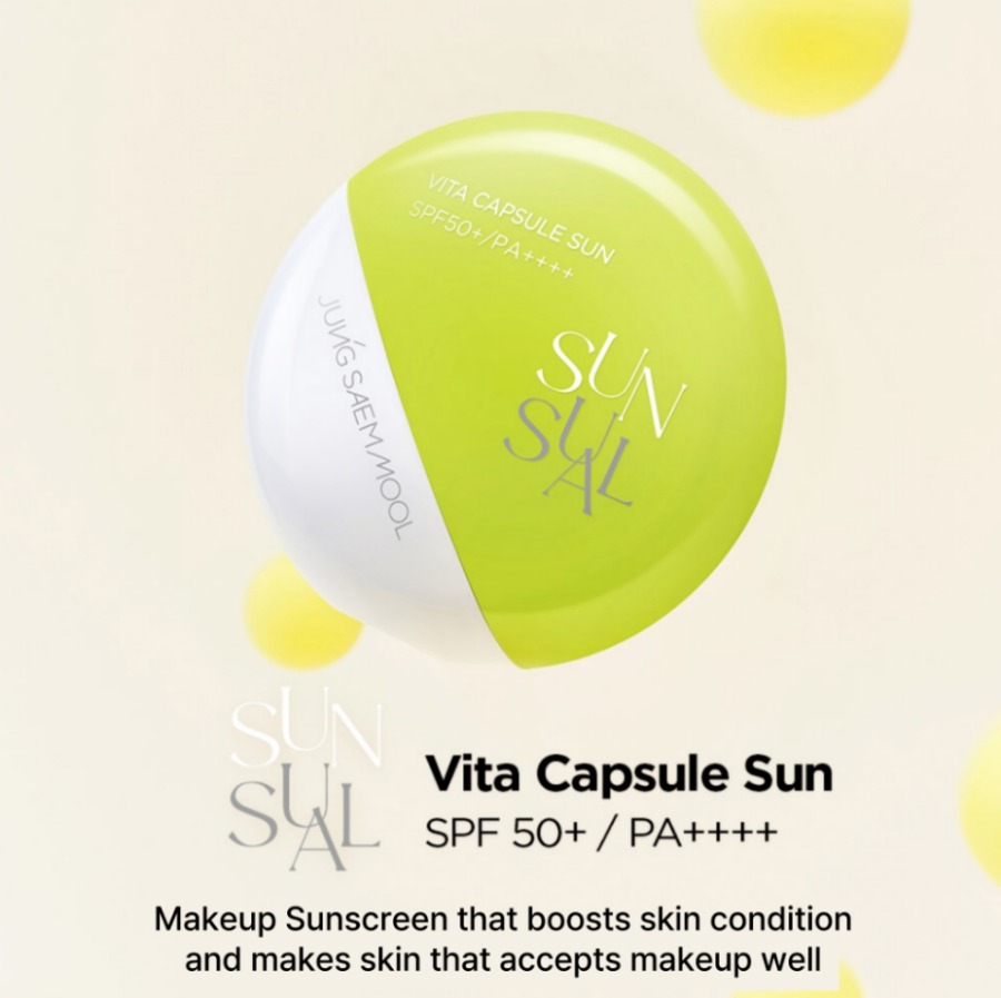 Jung Saem Mool Sunsual Vita Capsule Sun SPF50+ PA++++ 50ml.