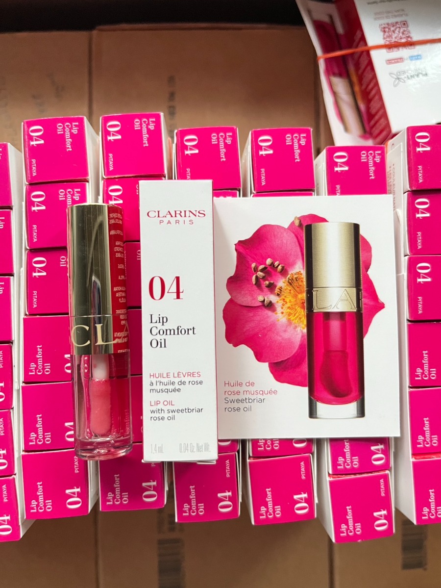 Clarins Lip Comfort Oil 1.4ml. #04 Pitaya