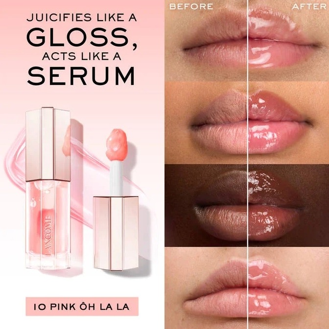 NoBoxไม่มีกล่อง - Lancome Lip Idole Juicytreat 8.5ml. (เคาเตอร์ 1,650฿) #10