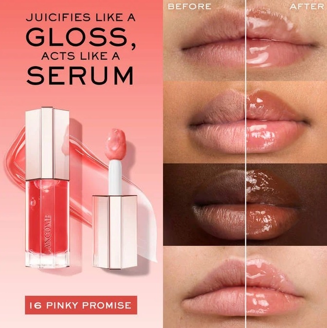 NoBoxไม่มีกล่อง - Lancome Lip Idole Juicytreat 8.5ml. (เคาเตอร์ 1,650฿) #16
