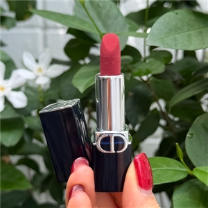 NoBox ไม่มีกล่อง - Dior Rouge Lipstick 1.5g. #772 Classic Rosewood