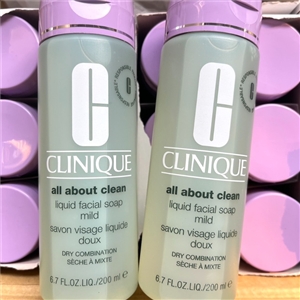 Clinique All About Clean Liquid Facial Soap Mild 200ml. (เคาเตอร์ 1,350฿)