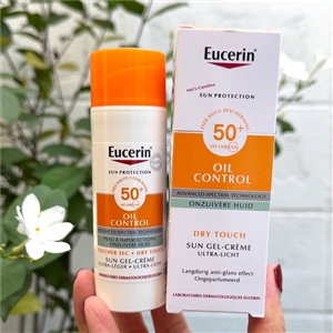 Eucerin Sun Gel-Creme Oil Control Dry Touch SPF 50+ ขนาด 50ml.