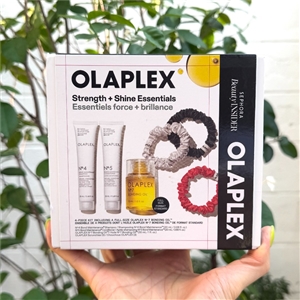 Olaplex Strength + Shine Essentials Set (+ยางมัดผม)