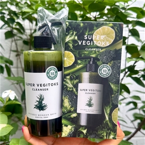 Wonder Bath Super Vegitoks Cleanser 300ml. - Green