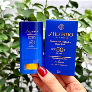 Shiseido Perfect Sun Protector Clear Stick SPF50+ PA++++ ขนาด 20g. (เคาเตอร์ 1,050฿)
