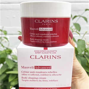 กระปุกแดง Clarins Masvelt Advanced Body Contouring Cream 200ml. (เคาเตอร์ 3,200฿)