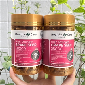 Healthy Care Grape Seed 58000 (200Capsules)