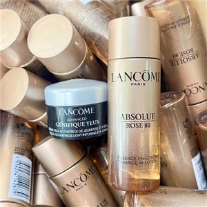 เซทคู่ Lancome Advanced Genifique Eye Cream ขนาด 5ml. + Lancome Absolue Rose 80 Essence In Lotion 30ml.