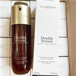 กล่องเทสเตอร์ - CLARINS Double Serum ขนาด 100ml. [Hydric+Lipidic System]