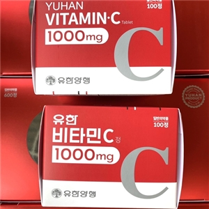 Yuhan Vitamin C 1000mg. วิตามินซีพี่จุน 100 เม็ด