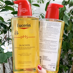 Eucerin pH5 Shower Oil 400ml. อาบน้ำ