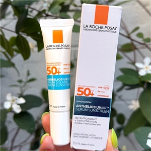 ขนาดทดลอง - กันแดดเซรั่ม La Roche‑Posay Anthelios UV Air Serum Sunscreen SPF50+ 15ml.