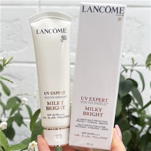 Lancome UV Expert Youth Shield Milky Bright Multi-Protection Ultime SPF 50 PA++++ 50ml. (เคาเตอร์ 3,000฿)