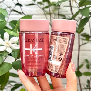 ชมพูใหม่ Kerastase Chroma Absolu Bain Riche Chroma Respect 80ml.