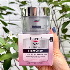 กลางคืน - Eucerin Q10 Revitalize Night Cream 48g.