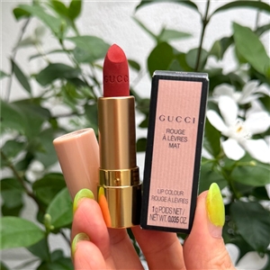 (ขนาด.มินิ Mini 1g.) - Gucci Rouge A Levres Mat Lip Colour #505 Janet Rust