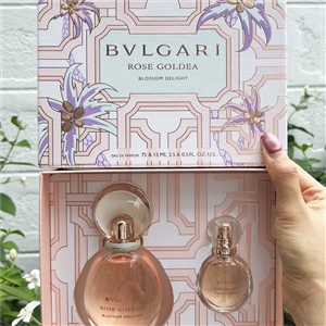 ชมพู Bvlgari Rose Goldea Blossom Delight Gift Set