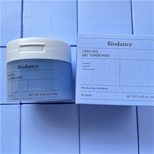 กระปุกฟ้า Biodance Cera-nol Gel Toner Pads